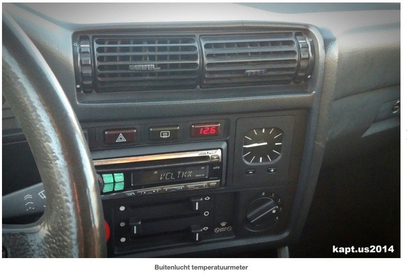 BMW E30 E24 E28 buitenlucht temperatuur indicator dashboard, Ophalen of Verzenden, Nieuw, BMW