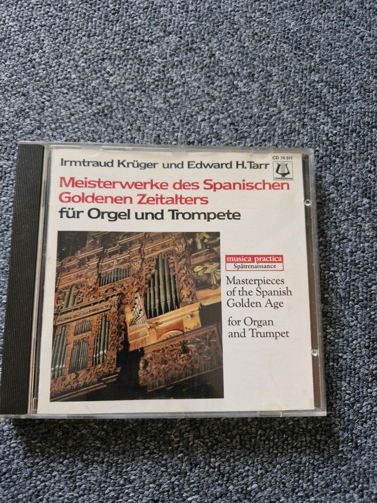 CD Orgel en Trompet: Spaanse Gouden Eeuw, Inclusief boekje, Gebruikt, Overige typen, Album