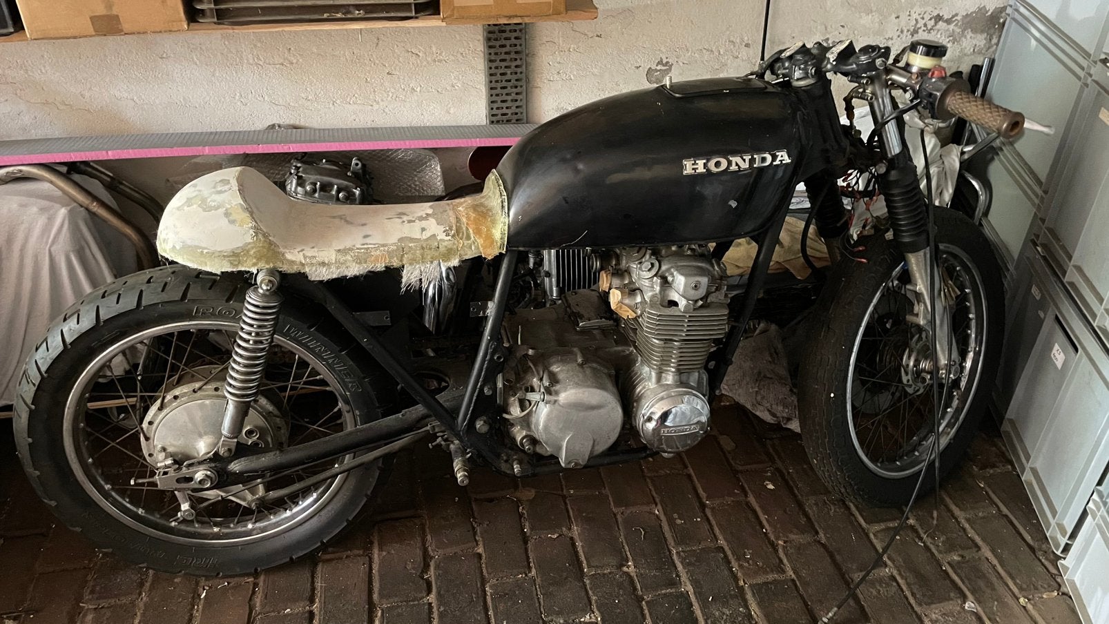 Honda CB 550 Four Project caferacer CB550F, geen 500 of 750, Ophalen of Verzenden