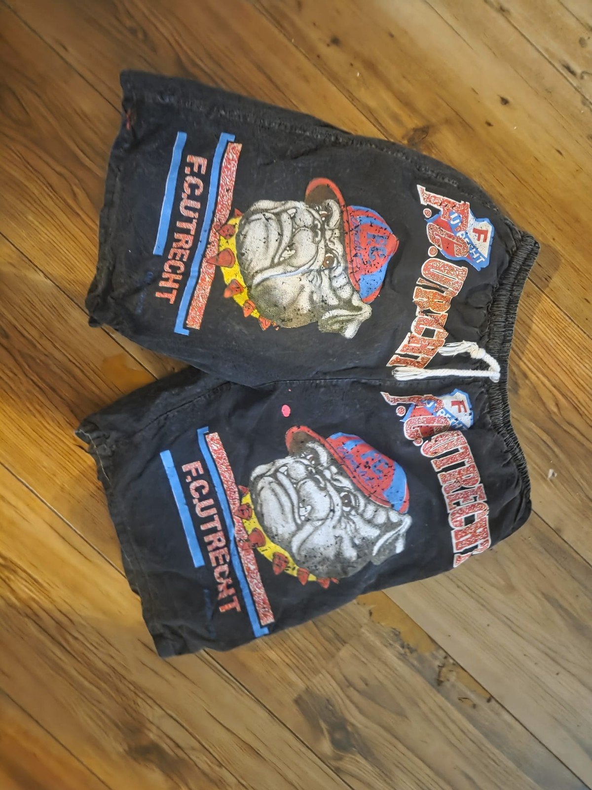 FC Utrecht Bulldog Shorts - Maat XL, Zwart, Maat 56/58 (XL), Ophalen of Verzenden, Gedragen