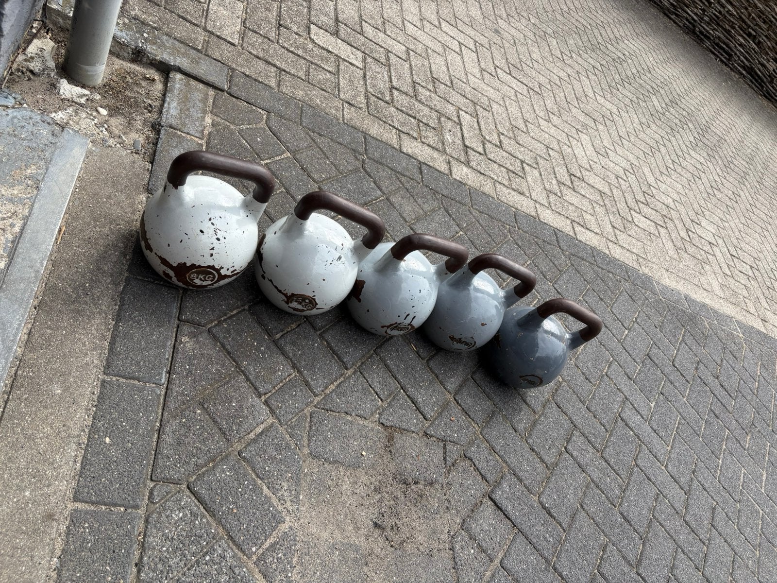 Competition kettlebells 8-24 kg kettlebell, Sport en Fitness, Fitnessmaterialen, Gebruikt, Gewichten, Kettlebells, Kettlebell