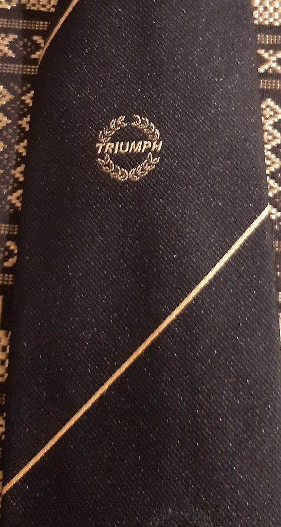 Triumph Auto stropdas, Ophalen of Verzenden, Nieuw, Gebruiksvoorwerp