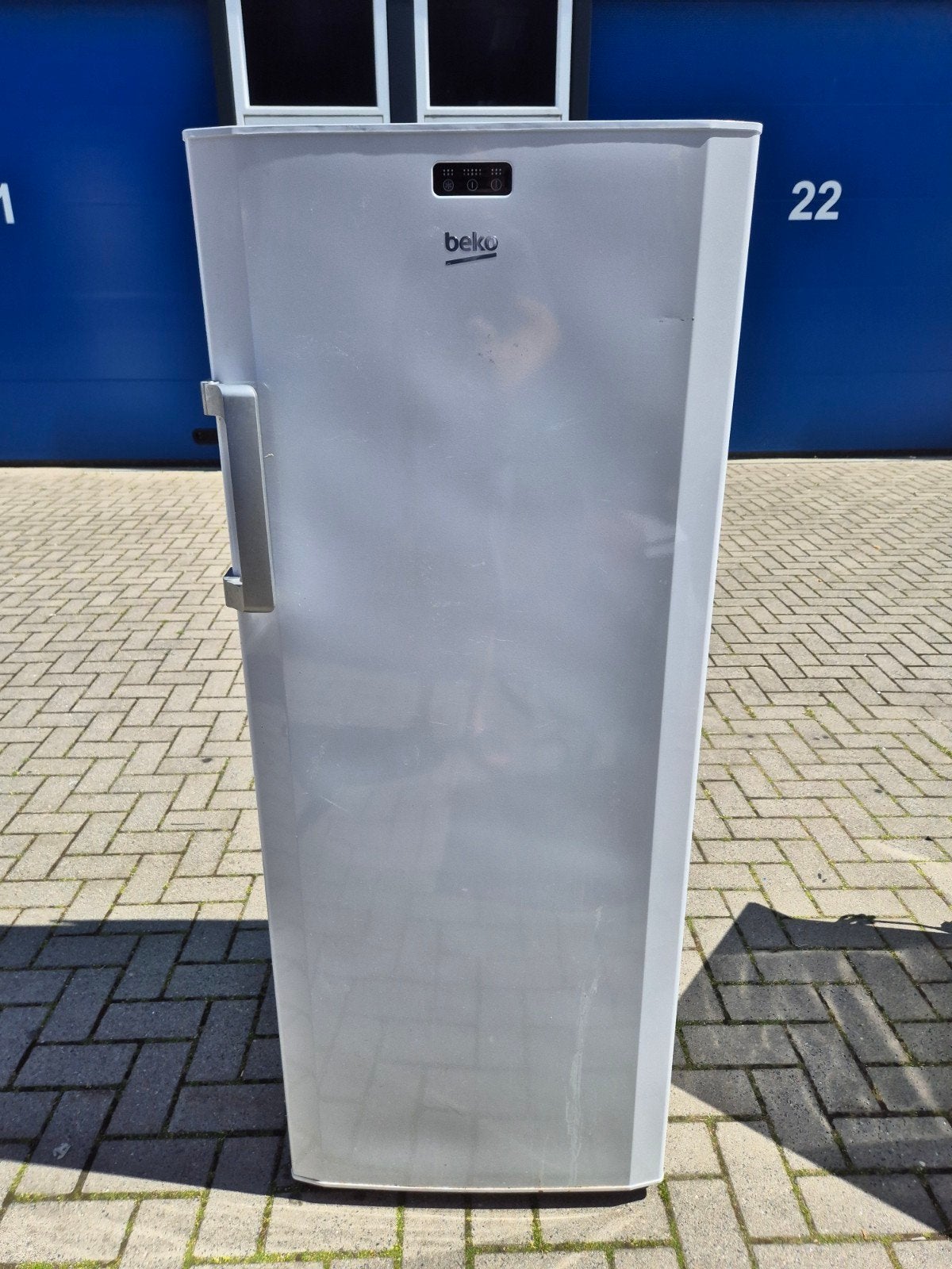 Beko Vrieskast - Bezorging mogelijk, Witgoed en Apparatuur, Vriezers en Diepvrieskisten, Gebruikt, Vrijstaand, Vrieskast, 160 cm of meer
