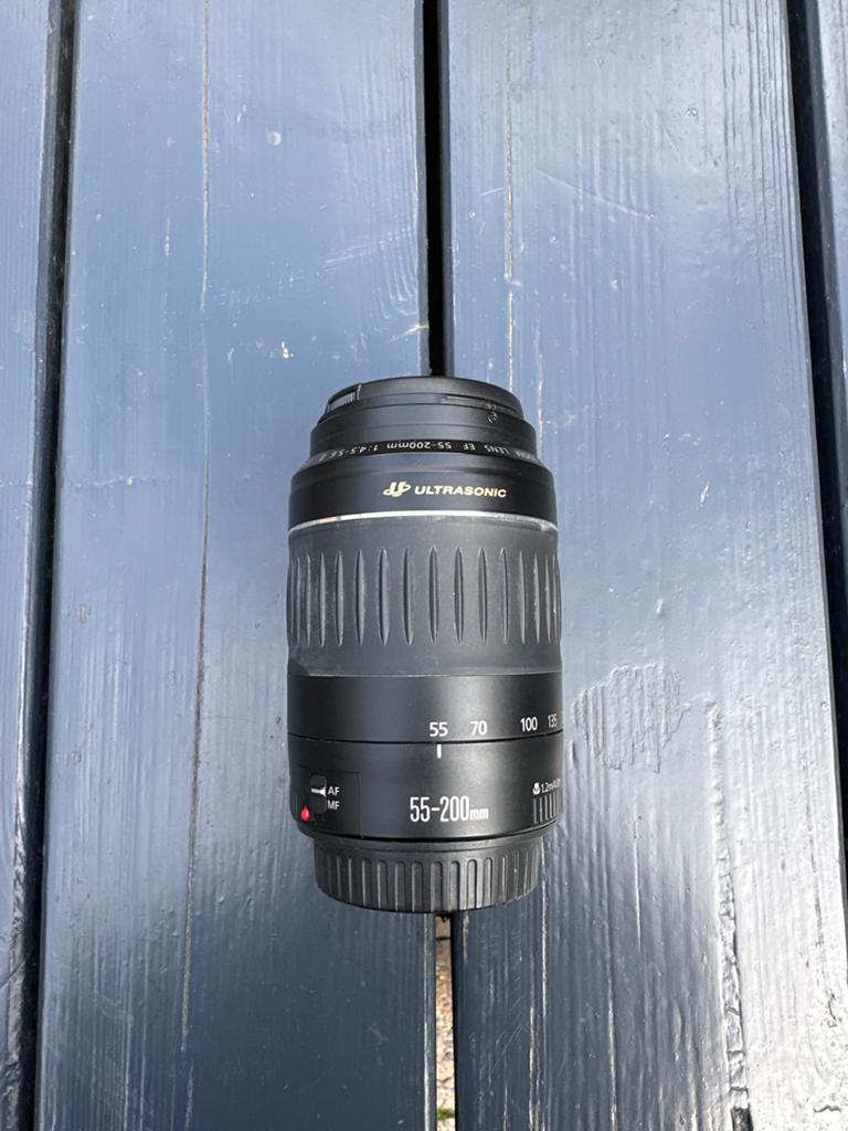 Canon Zoom Lens EF 55-200mm 1:4.5-5.6 USM, Audio, Tv en Foto, Fotografie | Lenzen en Objectieven, Ophalen of Verzenden, Zo goed als nieuw