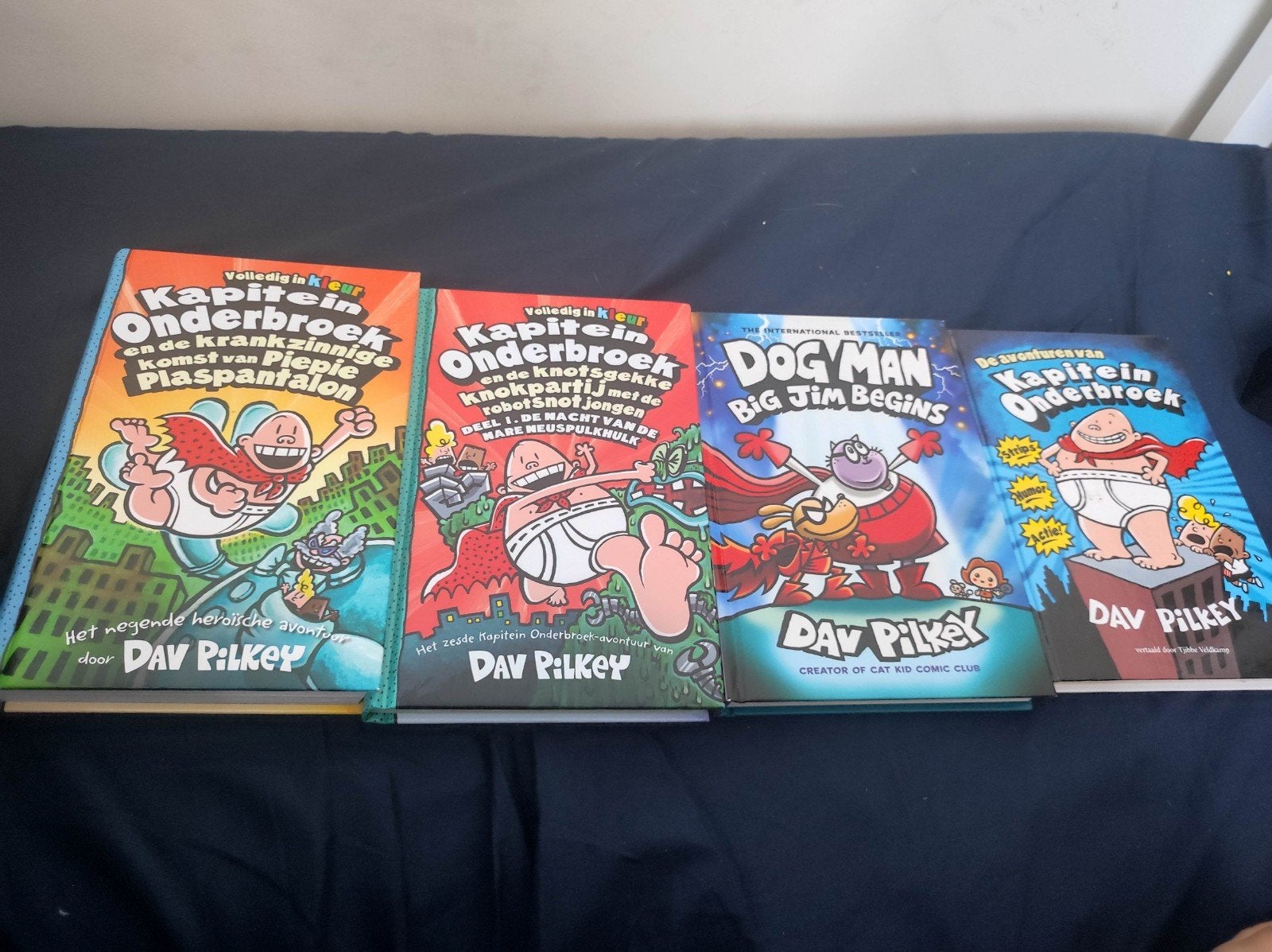 Kaptein onderbroek en dogman, Ophalen