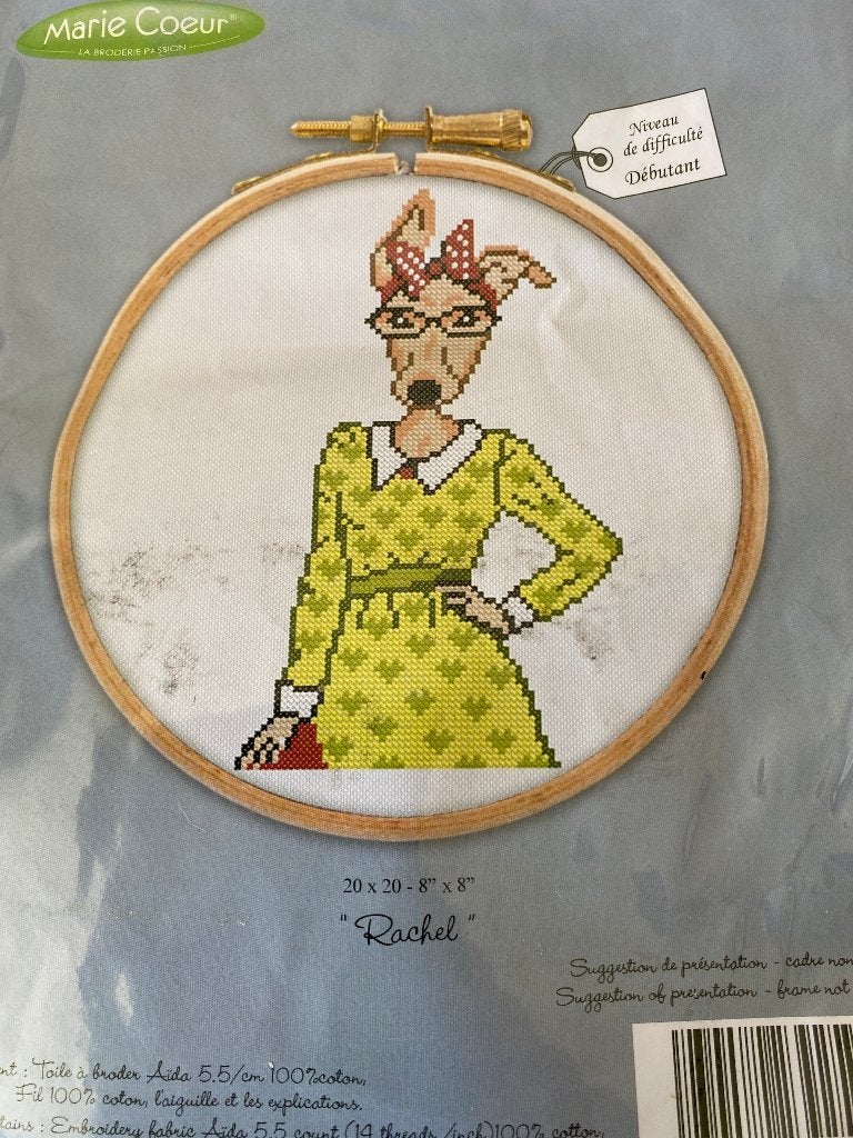BORDUURPAKKET MARIE COEUR "RACHEL", Verzenden, Nieuw, Handborduren, Borduurpakket