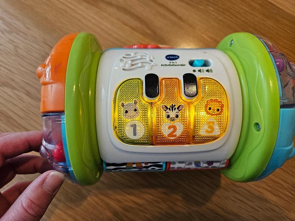 VTech Baby 3-in-1 kruiprol met licht en geluid, Ophalen, Zo goed als nieuw, Overige typen, Met licht
