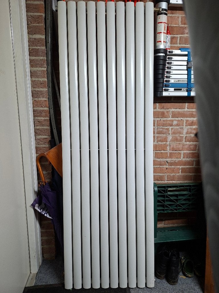 Designradiator, Doe-het-zelf en Verbouw, Ophalen, Gebruikt, Radiator, Minder dan 60 cm