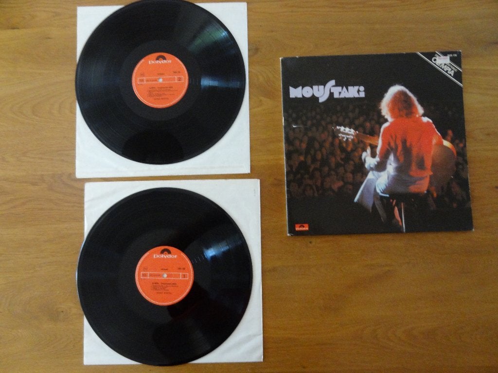 LP George Moustaki - Olympia, Cd's en Dvd's, Vinyl | Pop, Ophalen of Verzenden, Gebruikt, 12 inch, LP