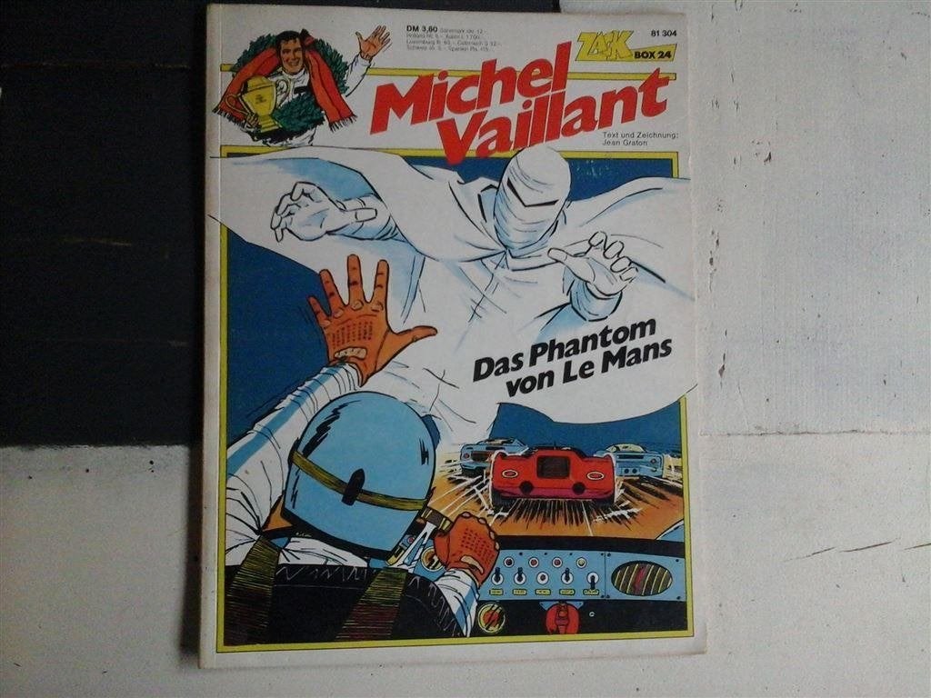 ns5-michel vaillant-das phantom von le mans-goede staat, Eén stripboek, Ophalen of Verzenden, Zo goed als nieuw