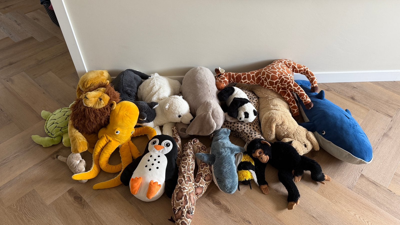 17 IKEA KNUFFELS, Ophalen of Verzenden, Zo goed als nieuw, Overige typen