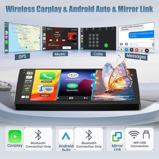 Android 15 Autoradio – Multimedia Systeem – Navigatie Radio, Corvance B.V., Verzenden, Nieuw, Corvancebol@gmail.com