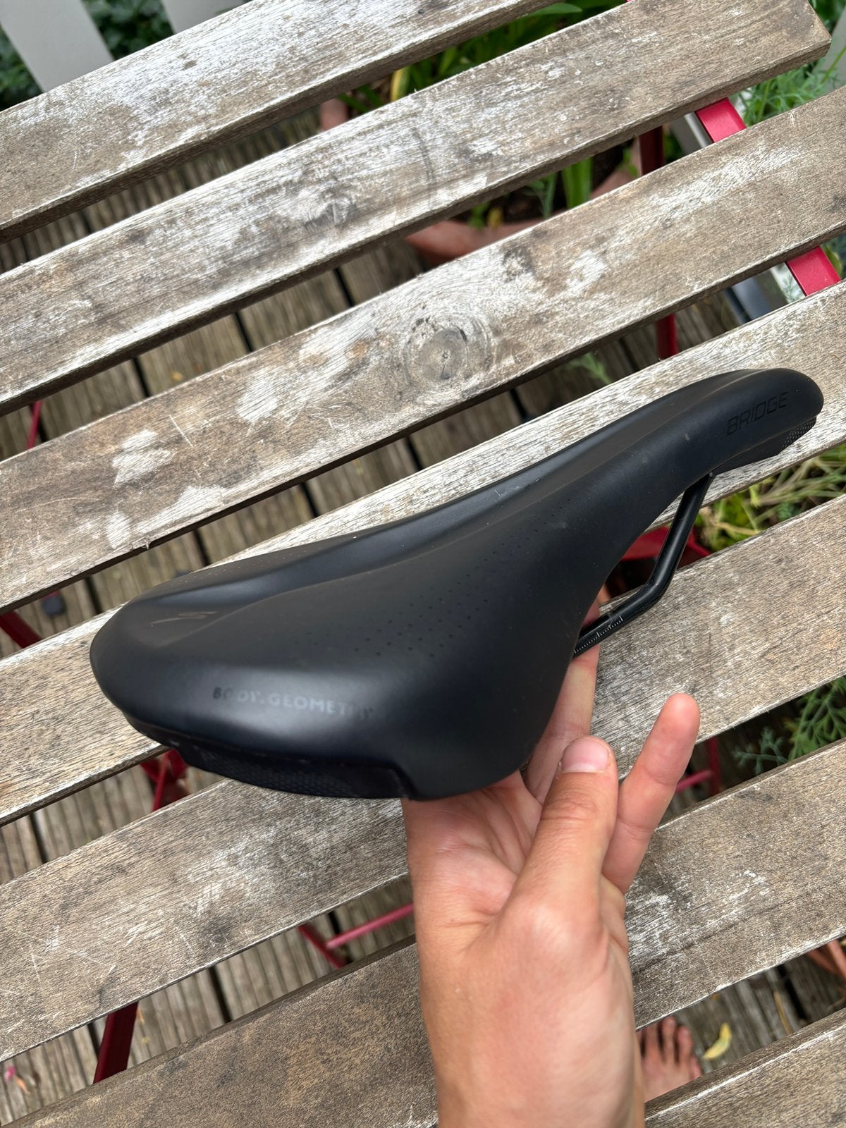 Specialized body geometry zadel 143mm, Ophalen of Verzenden, Zo goed als nieuw, Zadel