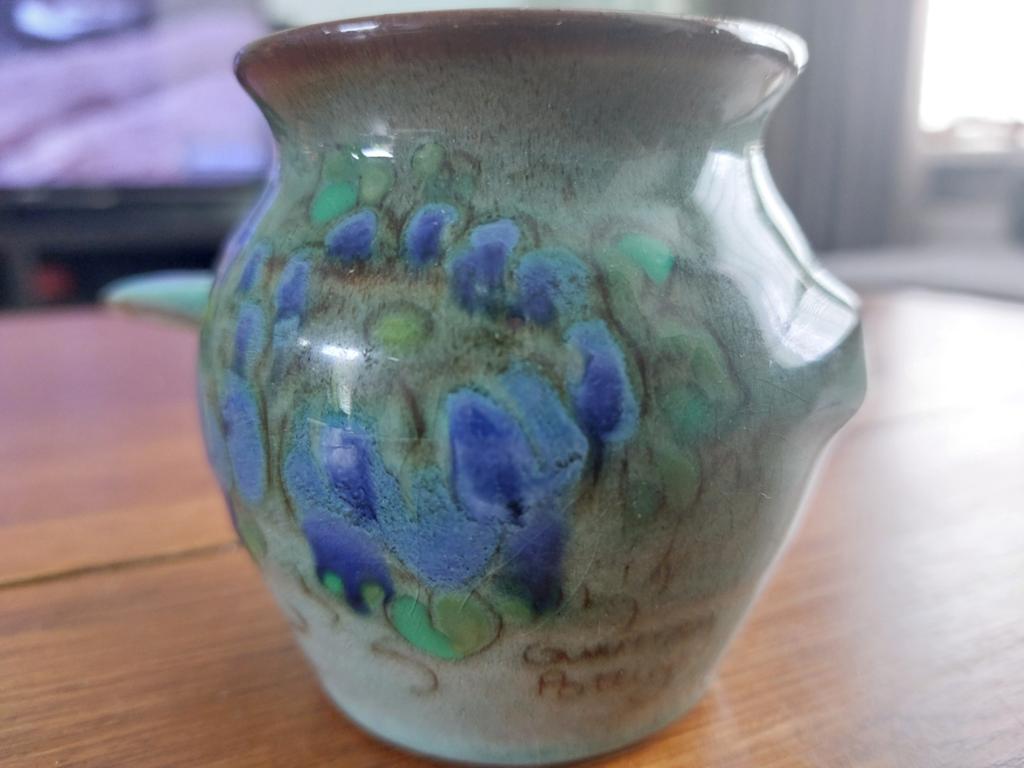 Vintage Guernsey Pottery Keramische Eierscheider – Studio Aa, Ophalen of Verzenden