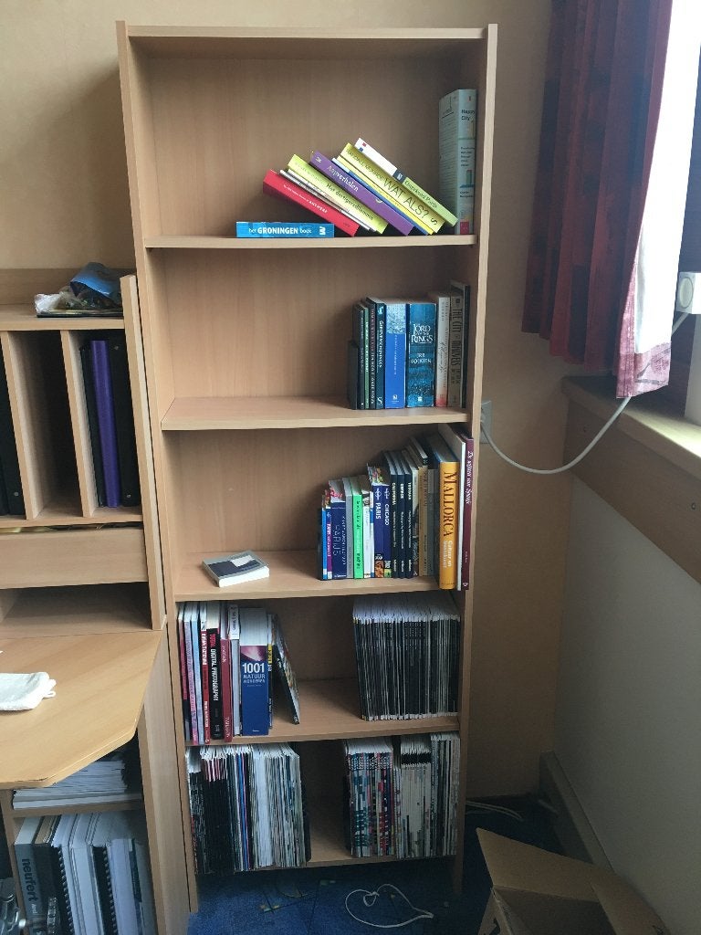 Boekenkast, Huis en Inrichting, Ophalen, Met plank(en), Gebruikt, Neutraa;