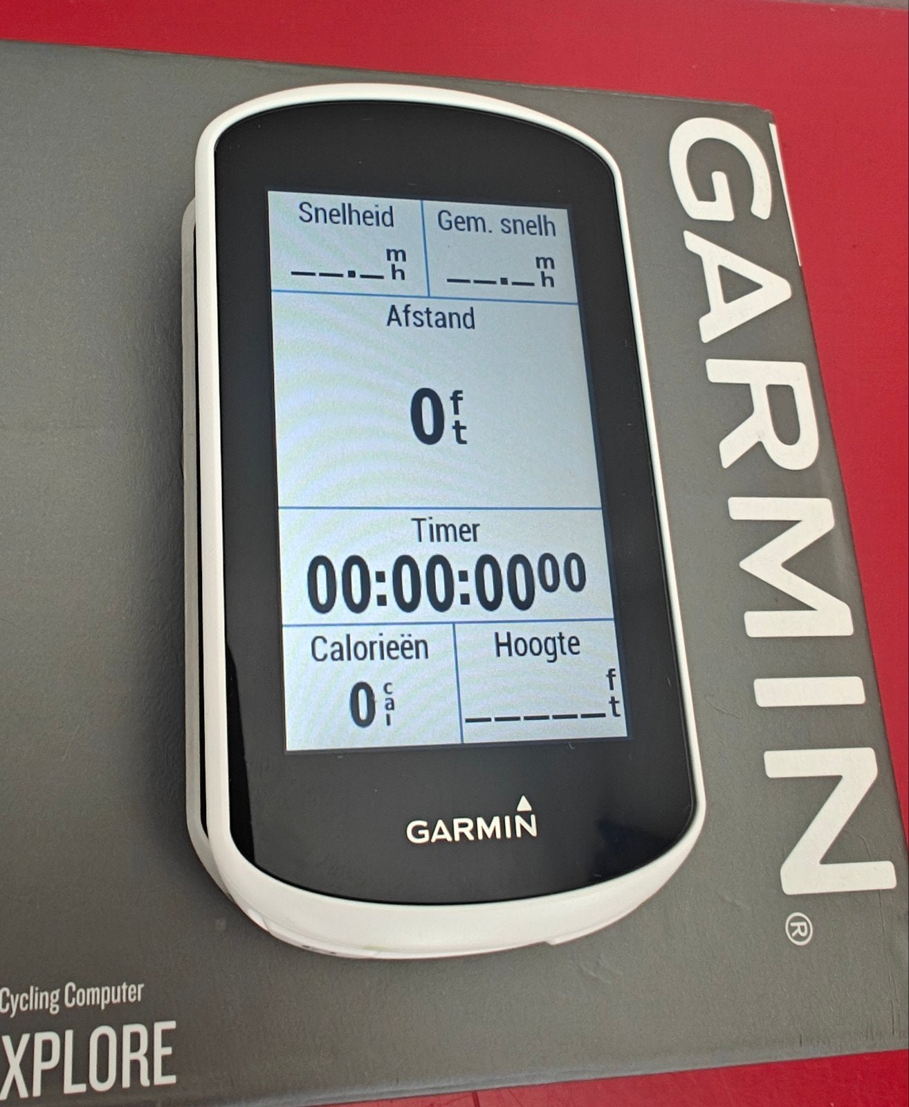 Garmin - Edge Explore weinig tot niet gebruikt, Fietsen en Brommers, Fietsaccessoires | Fietscomputers, Ophalen of Verzenden, Draadloos