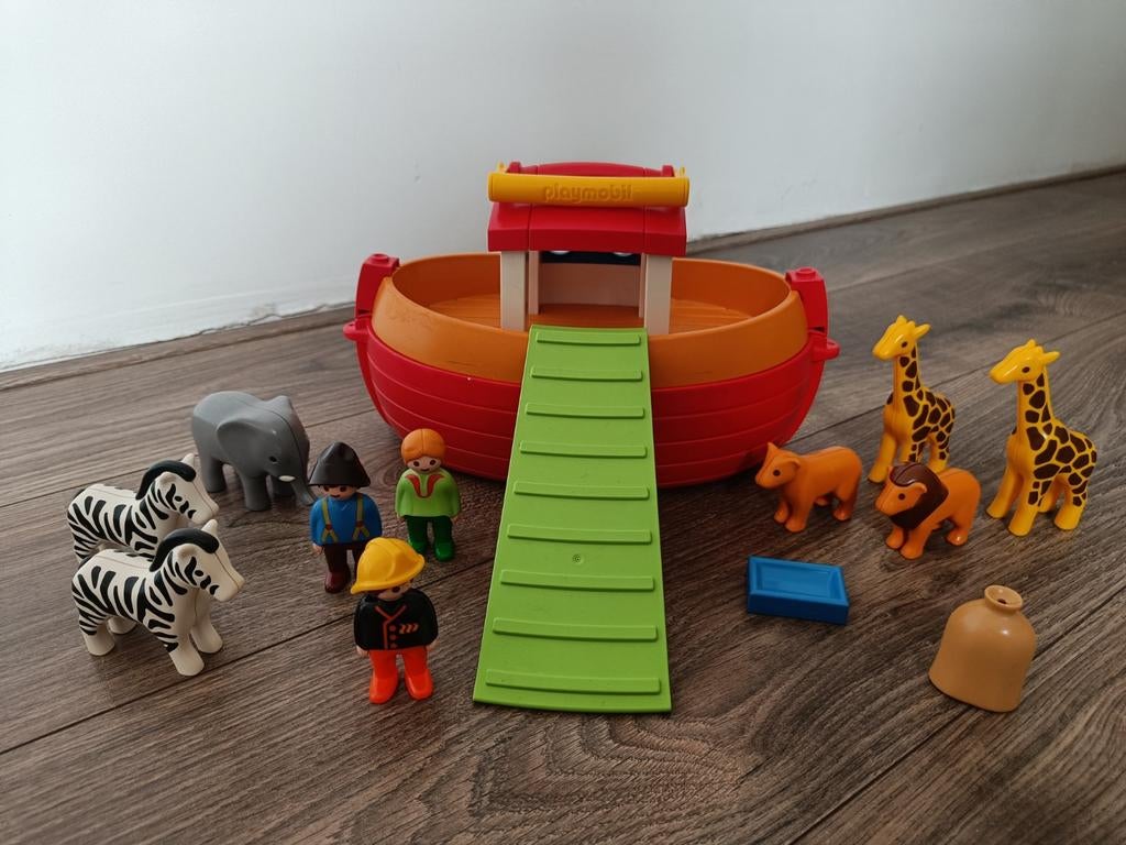 Playmobil ark van Noach, Ophalen of Verzenden, Gebruikt, Speelset
