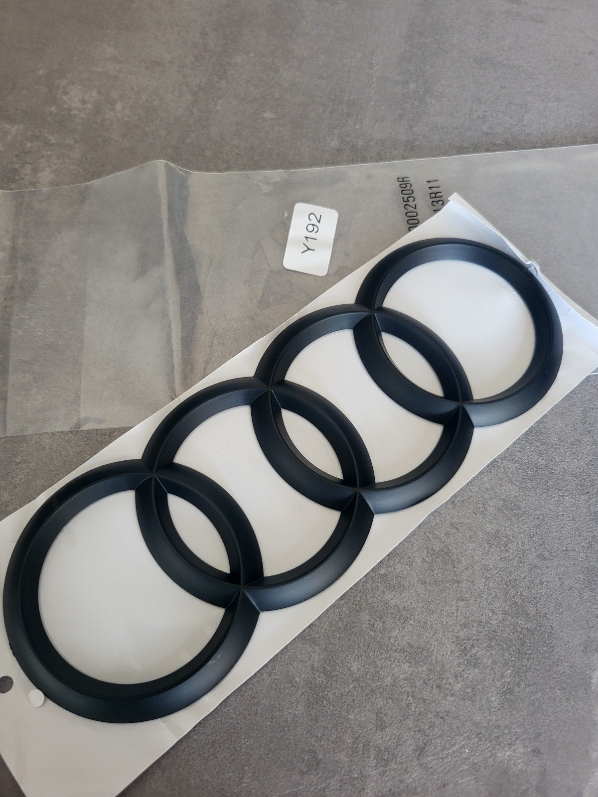Audi A5 logo embleem zwart - Nieuw, Ophalen of Verzenden