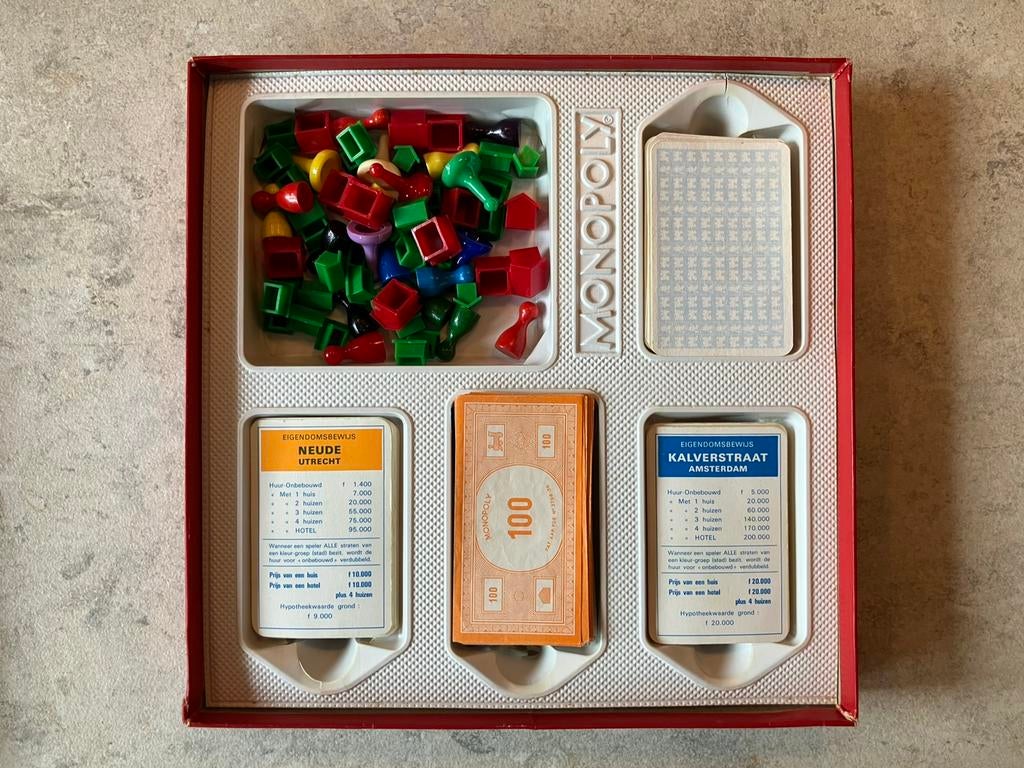 Gulden Monopoly, Hobby en Vrije tijd, Gezelschapsspellen | Bordspellen, Ophalen of Verzenden, Gebruikt