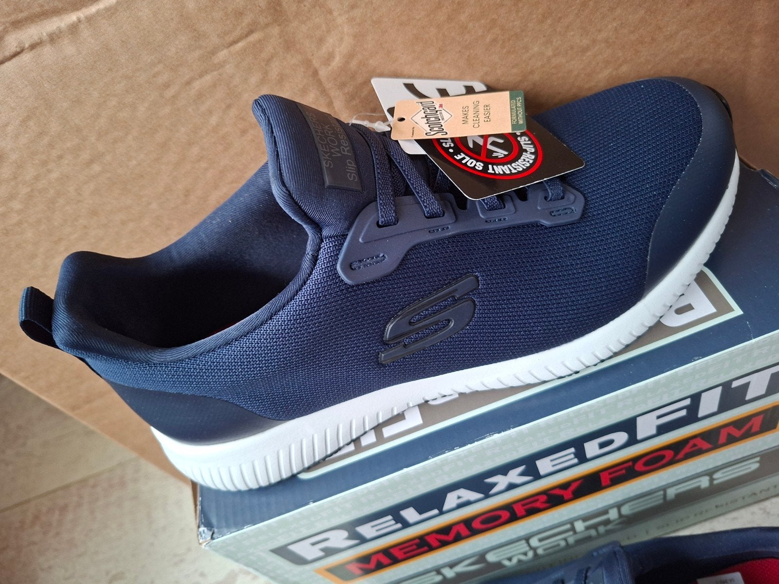 Skechers Relaxed Fit Memory Foam sneakers maat 39, Blauw, Nieuw, Ophalen of Verzenden, Sneakers of Gympen
