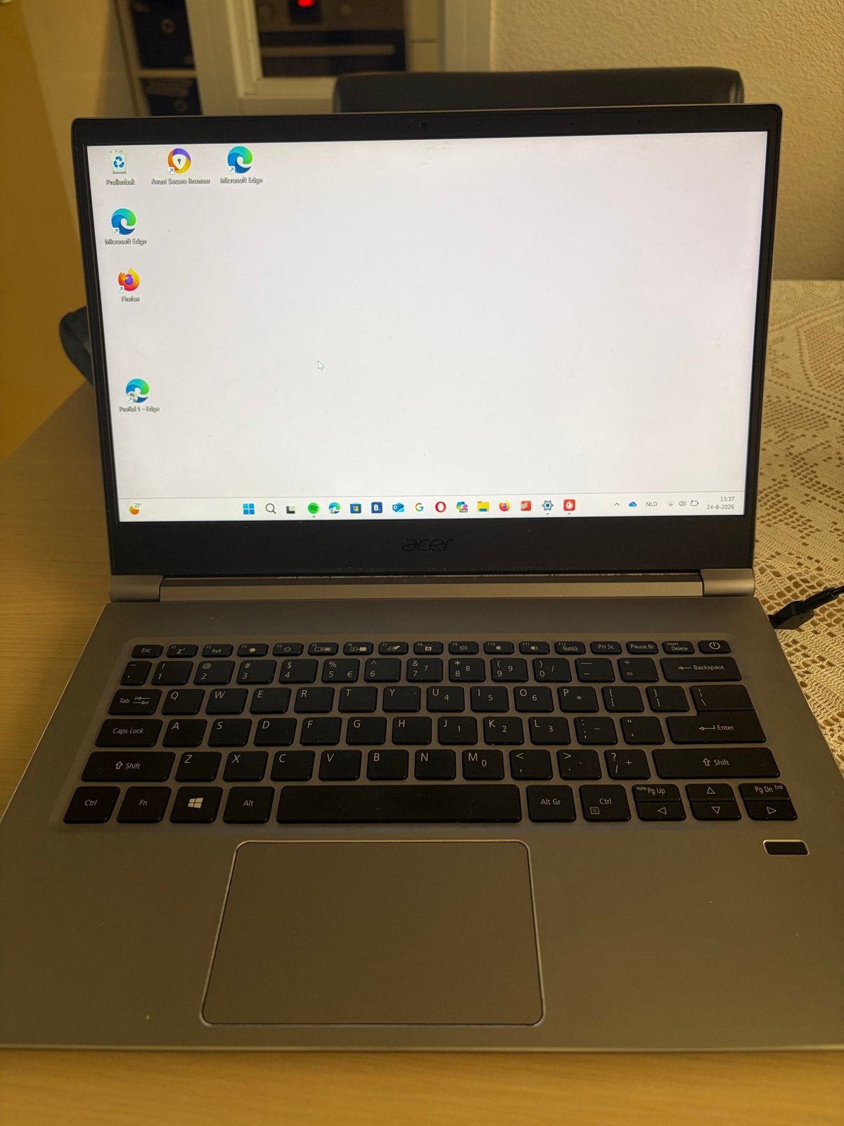 Acer Swift 3 SF314-55 Laptop, Computers en Software, Windows Laptops, Gebruikt, 2 tot 3 Ghz, Qwerty, Verzenden