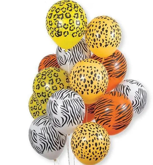 Ballonnen en slinger set Jungle Animals, Versiering, Verjaardag, Nieuw, Ophalen of Verzenden