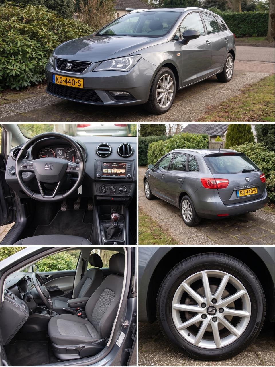 Seat Ibiza ST 1.0 EcoTSI Style Connect 2016, Auto's, Voorwielaandrijving, 40 €/maand, Origineel Nederlands, Stationwagon