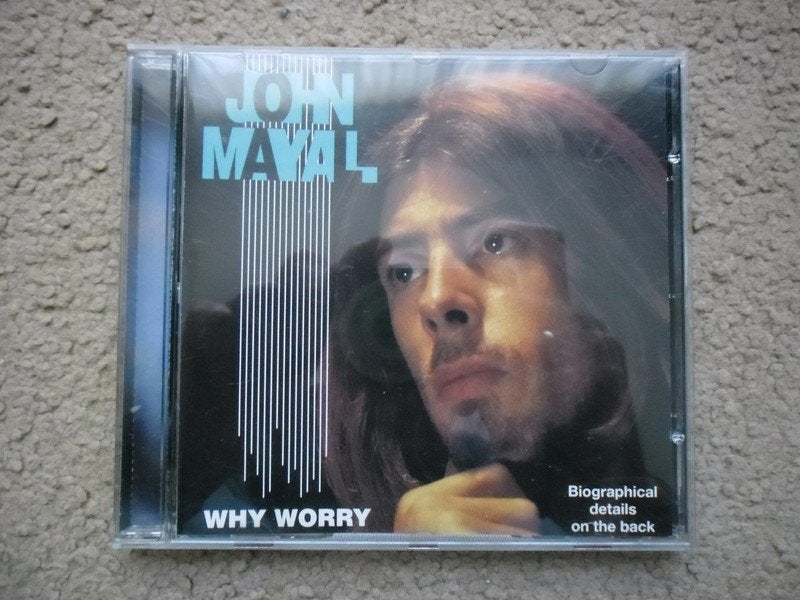 John Mayall - Why worry ?, Ophalen of Verzenden, Zo goed als nieuw, Blues