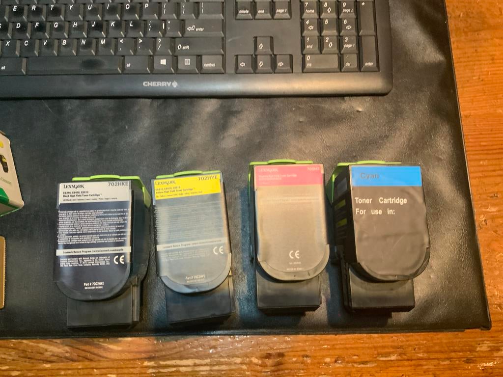 Lexmark Toner Cartridges - Diverse Kleuren, Computers en Software, 3D-printerbenodigheden, Nieuw, Ophalen of Verzenden