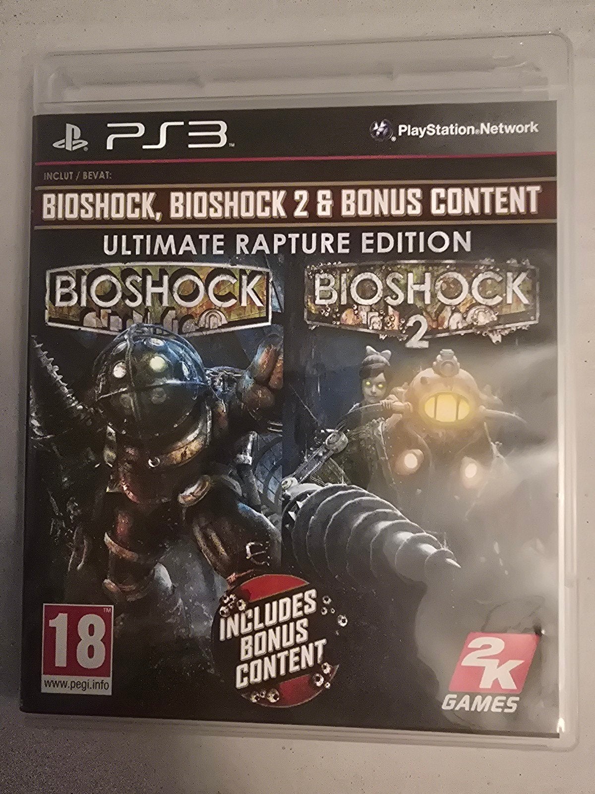 BioShock: Ultimate Rapture Edition PS3 (incl. bonus content), Online, Vanaf 18 jaar, Shooter, 1 speler