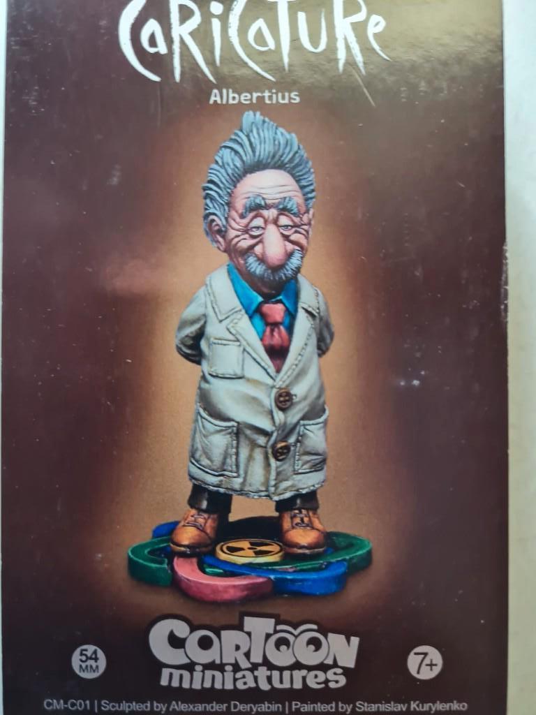 scalebro resin figuur 54mm "albertius", Ophalen of Verzenden, Nieuw, Groter dan 1:35, Figuur of Figuren
