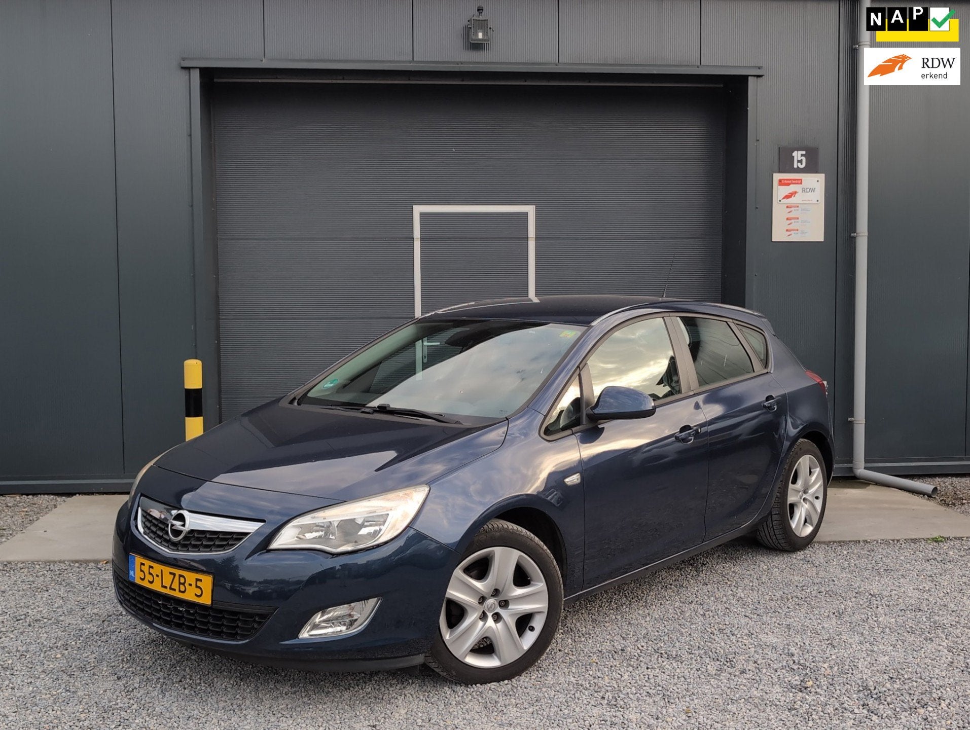 Opel Astra 1.4 Turbo Edition, Euro 5, Stof, Gebruikt, 4 cilinders