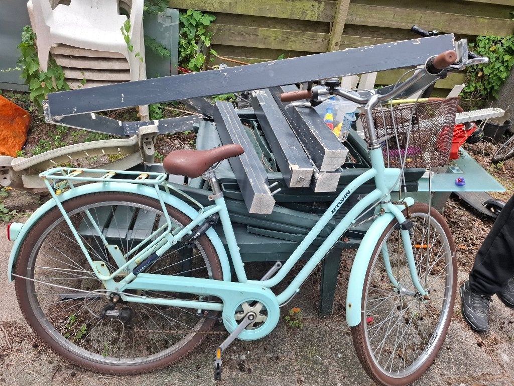 Dames fiets, Gebruikt, Velgrem, 47 tot 50 cm, Ophalen