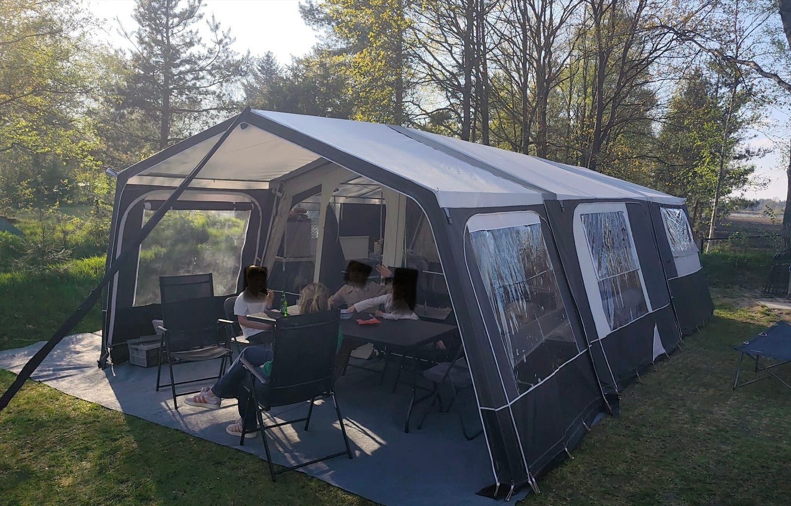 Ruime Jamet Arizona vouwwagen voor gezinnen (tot 6 personen), Ophalen, Meerkleurig, Aanwezig, Jamet