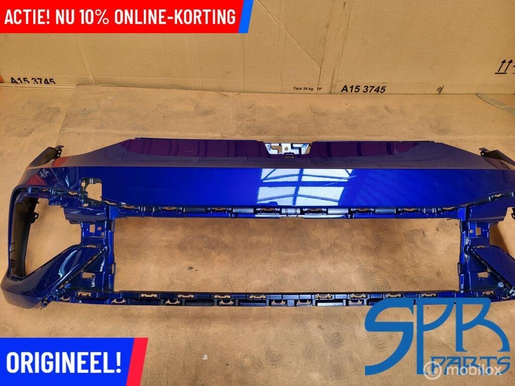 VOORBUMPER VW GOLF 8 VIII R R333 LAPIZ BLUE LD5K USA BUMPER, Gebruikt, VOLKSWAGEN, Ophalen of Verzenden, Bumper