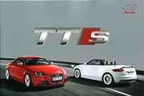 Audi TT S Coupe en Roadster fraaie brochure/auto folder '08, Ophalen, Zo goed als nieuw, Audi
