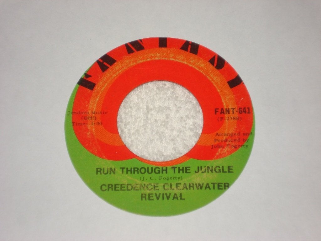 Creedence Clearwater Revival  Run Through the Jungle  usa, Originele persing, Ophalen of Verzenden, Gebruikt, Pop