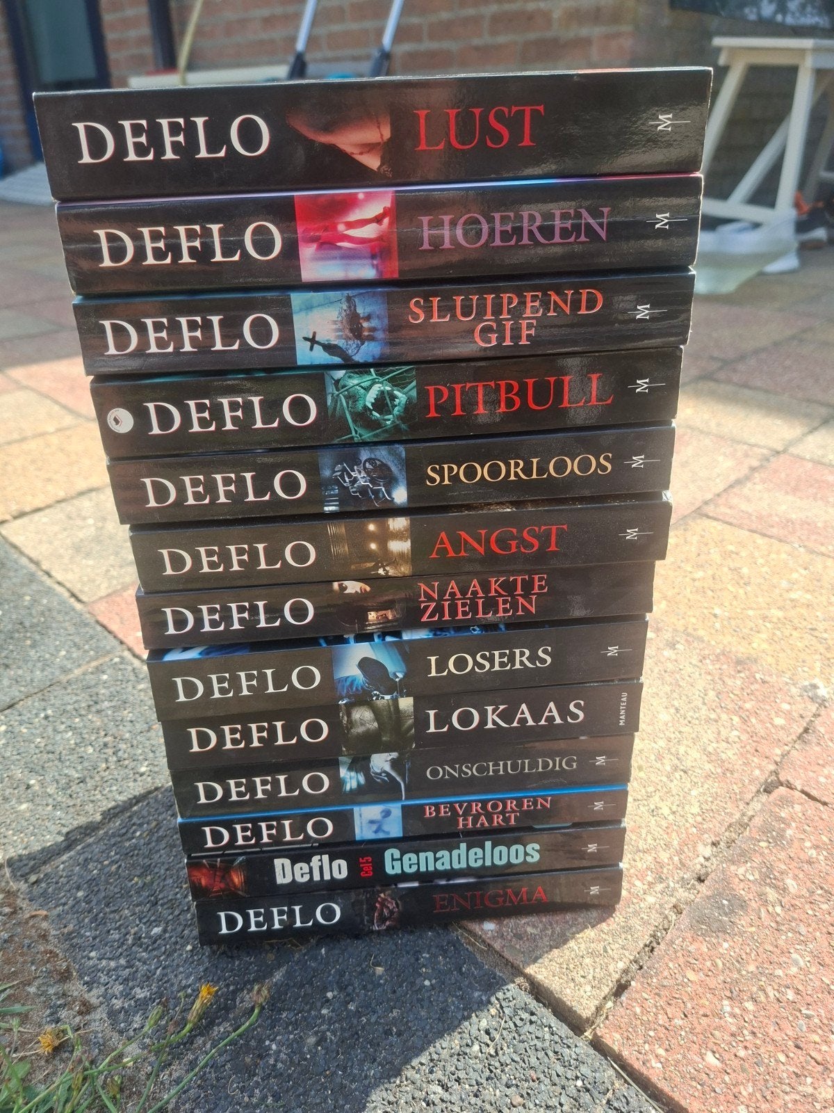 Deflo boeken - spannende boeken 13x, Ophalen of Verzenden