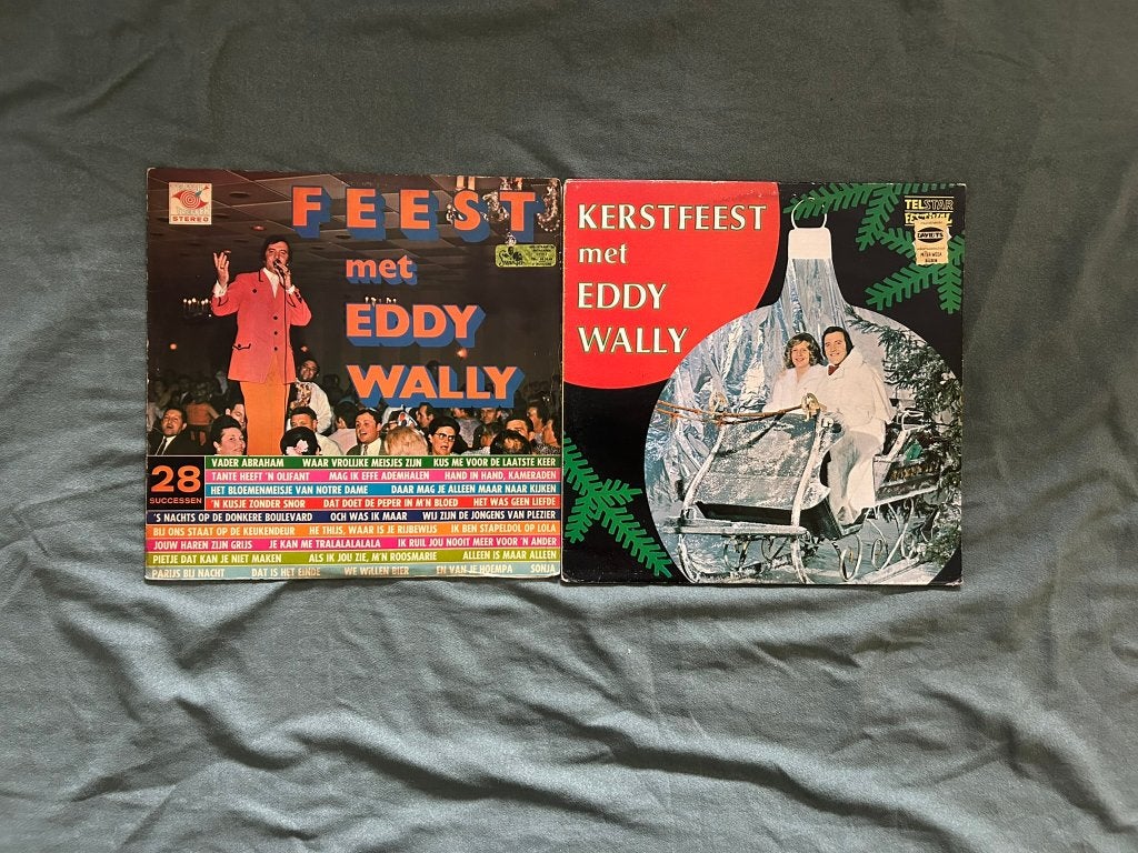 2 LP's Eddy Wally (ook per stuk te koop), LP, Gebruikt, Ophalen of Verzenden, Levenslied of Smartlap