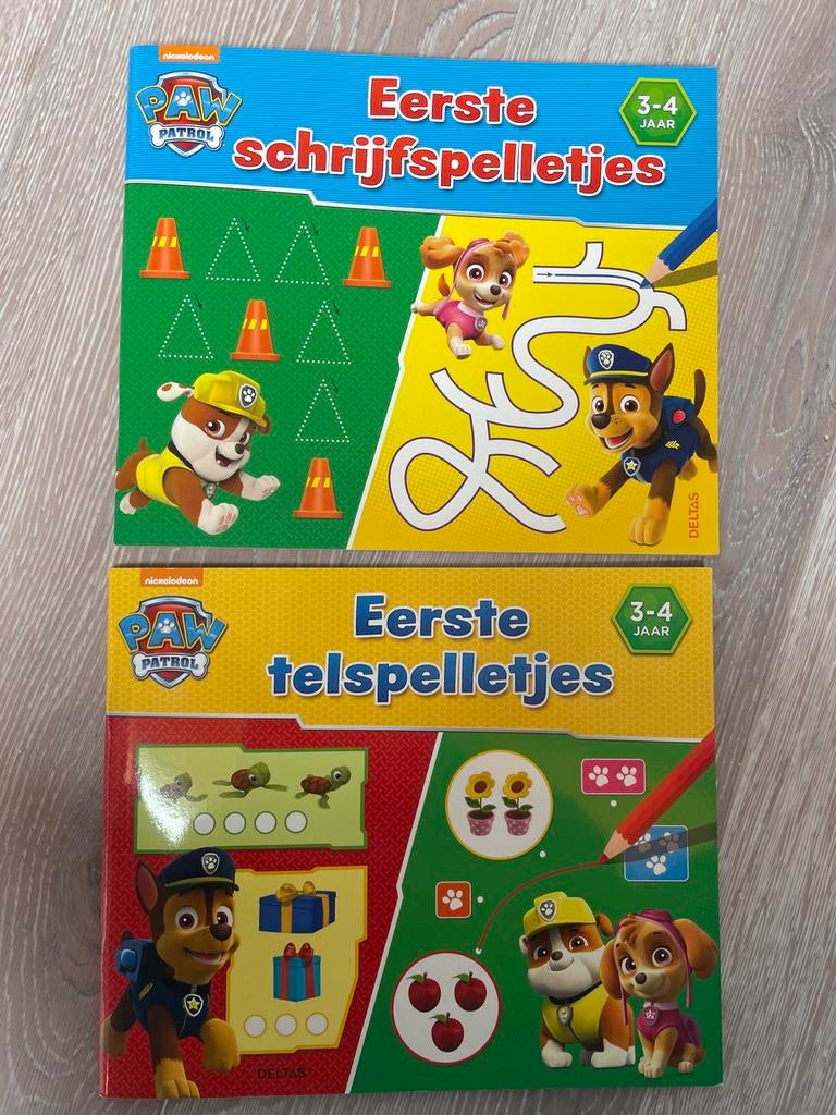 Paw Patrol Eerste schrijf- en telspelletjes ongebruikt, Ophalen of Verzenden, Nieuw, Taal en Lezen