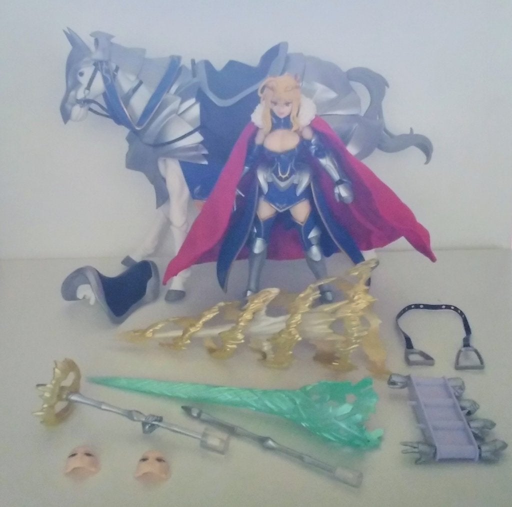 Figma 568 Lancer Altria Pendragon action figure DX edition, Verzenden, Zo goed als nieuw