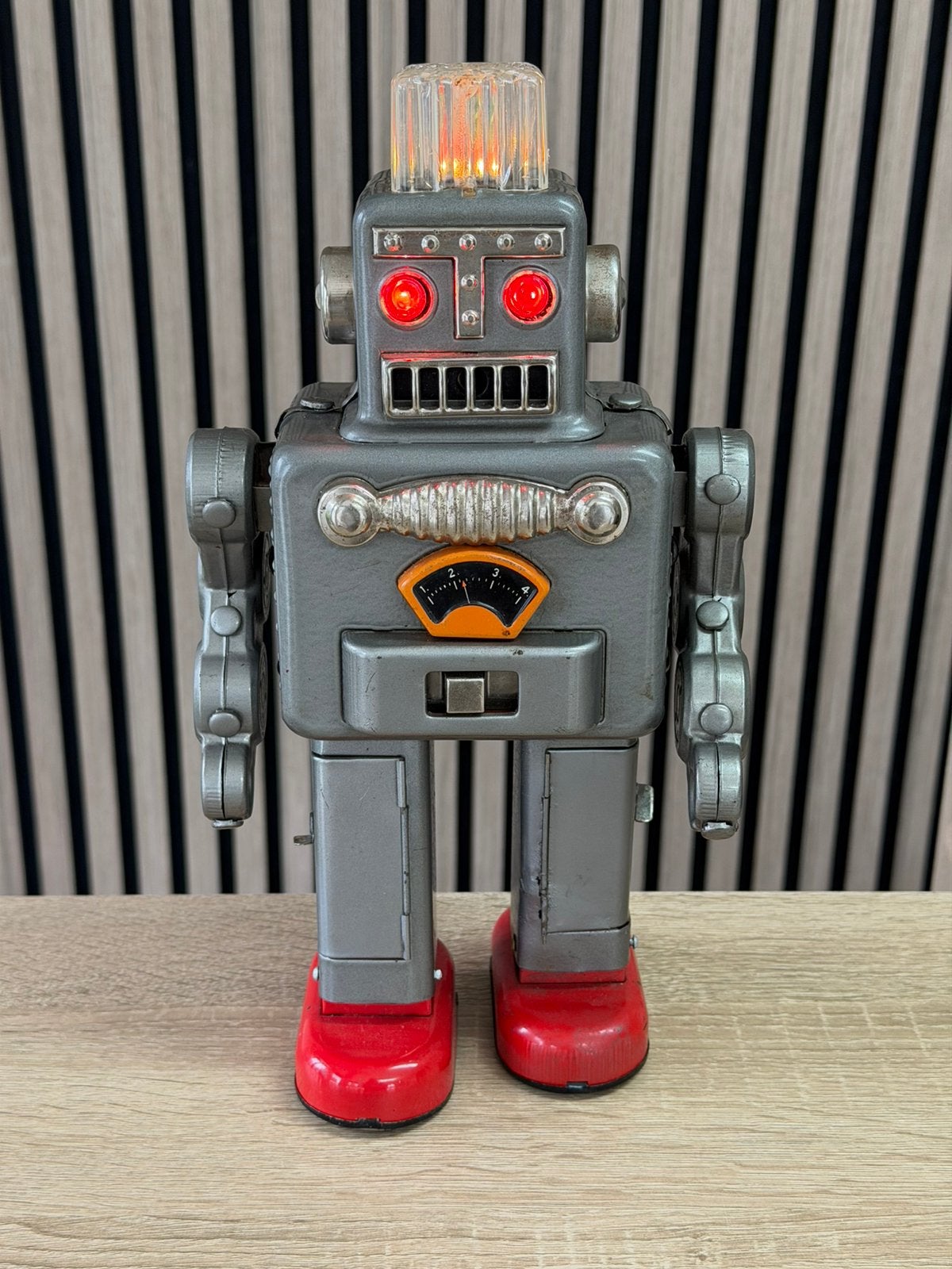 Originele grote Yonezawa “The Smoking Robot” Jaren '50 Japan, Ophalen of Verzenden
