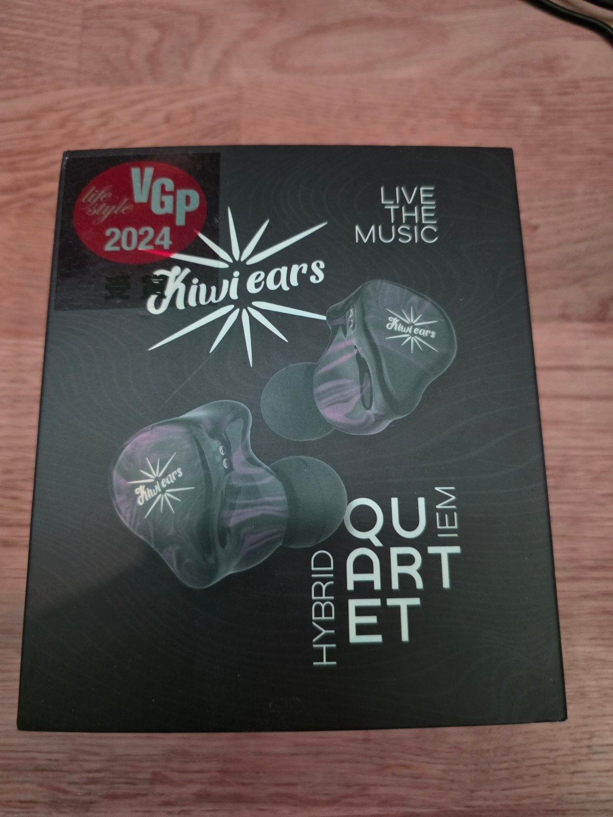Kiwi Ears Quartet Hybrid IEM In-Ear Hoofdtelefoon, Audio, Tv en Foto, Overige merken, In-ear, Ophalen of Verzenden, Zo goed als nieuw