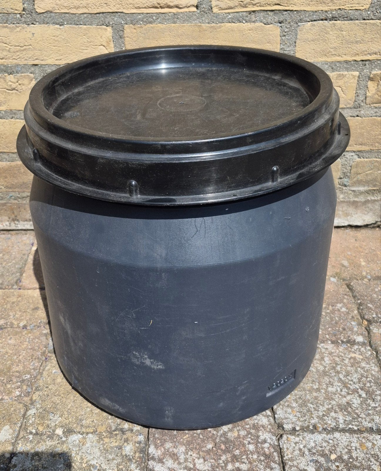 Kunststof vat met schroefdeksel, 100 cm of meer, 60 cm of meer, Overige typen, Ophalen of Verzenden