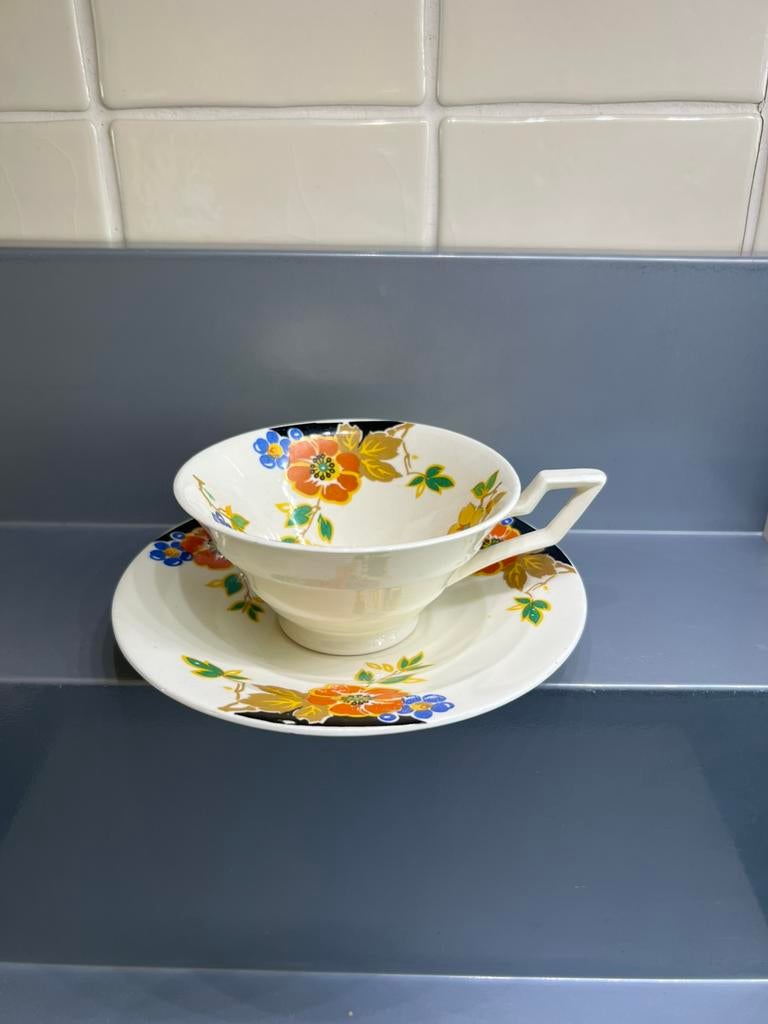 Theekop en schotel Mosa Maastricht, Ophalen of Verzenden