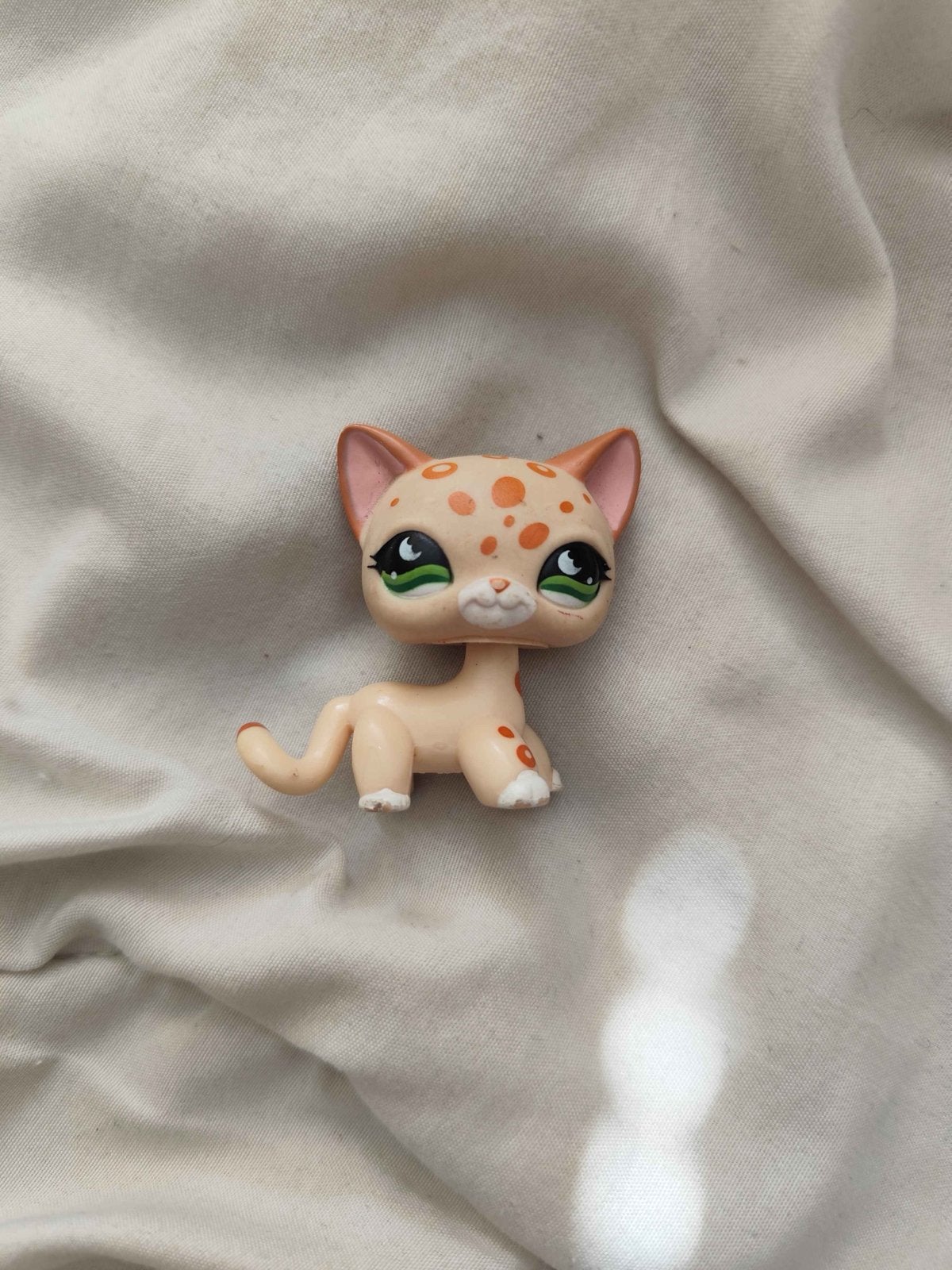Littlest Pet Shop Katje met Groene Ogen, Ophalen of Verzenden, Gebruikt