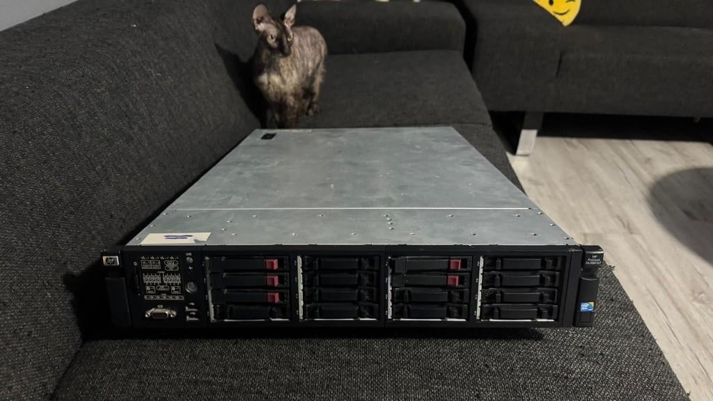 HP DL380 G7 server te koop met 16 SATA/SAS aansluitingen, Ophalen, Gebruikt, 2 tot 3 Ghz, 64 GB