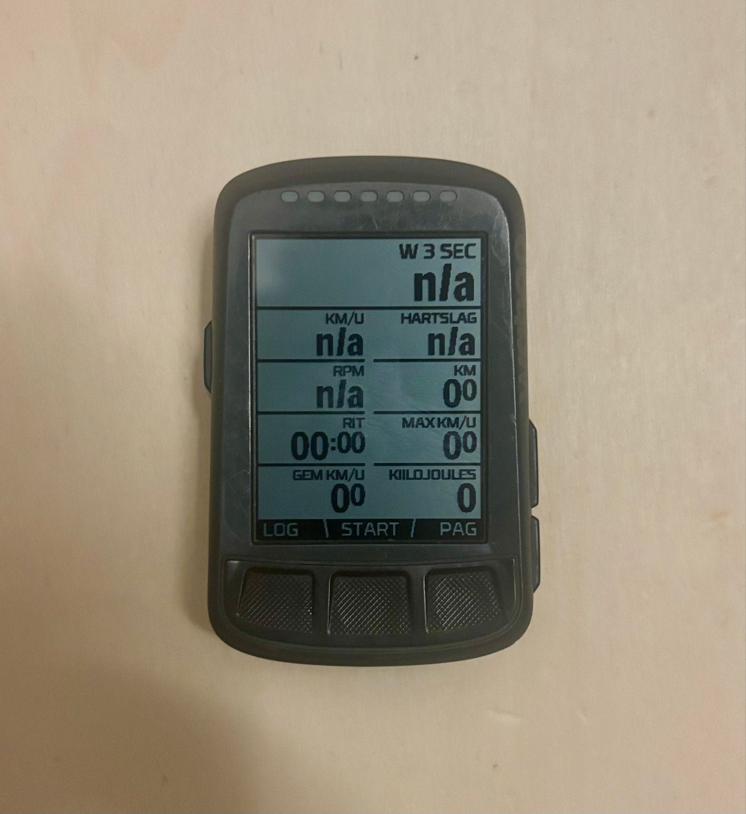 Wahoo Elemnt Bolt GPS Fietscomputer met Houder, Fietsen en Brommers, Ophalen of Verzenden, Draadloos, Gebruikt
