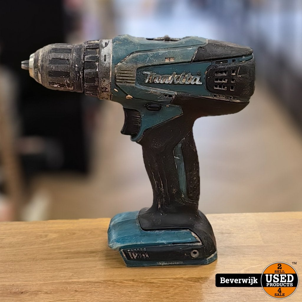 Makita DF347D Accu Boormachine | BJ 2021 - EX Batterij, Makita, Gebruikt, Support@makita.com, Makita Corporation, 3-11-8, Sumiyoshi-cho, 
Anjo, Aichi 446-8502
Japan