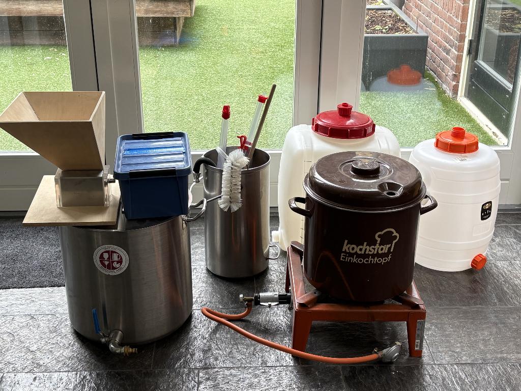 Bierbrouw artikelen, Ophalen, Gebruikt